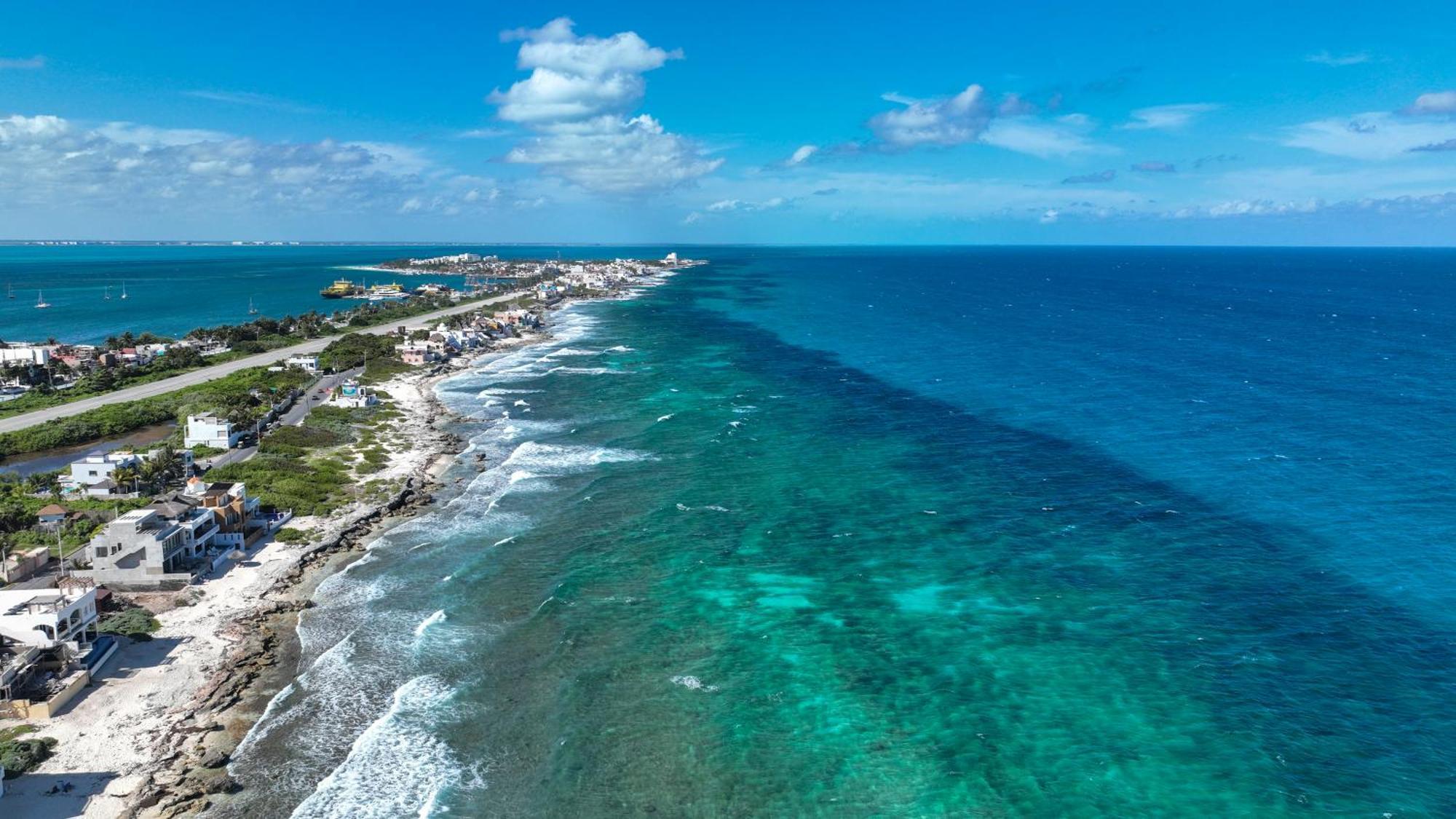 Casa Javi- Ocean Front Located Mid Isla Mujeres别墅 外观 照片