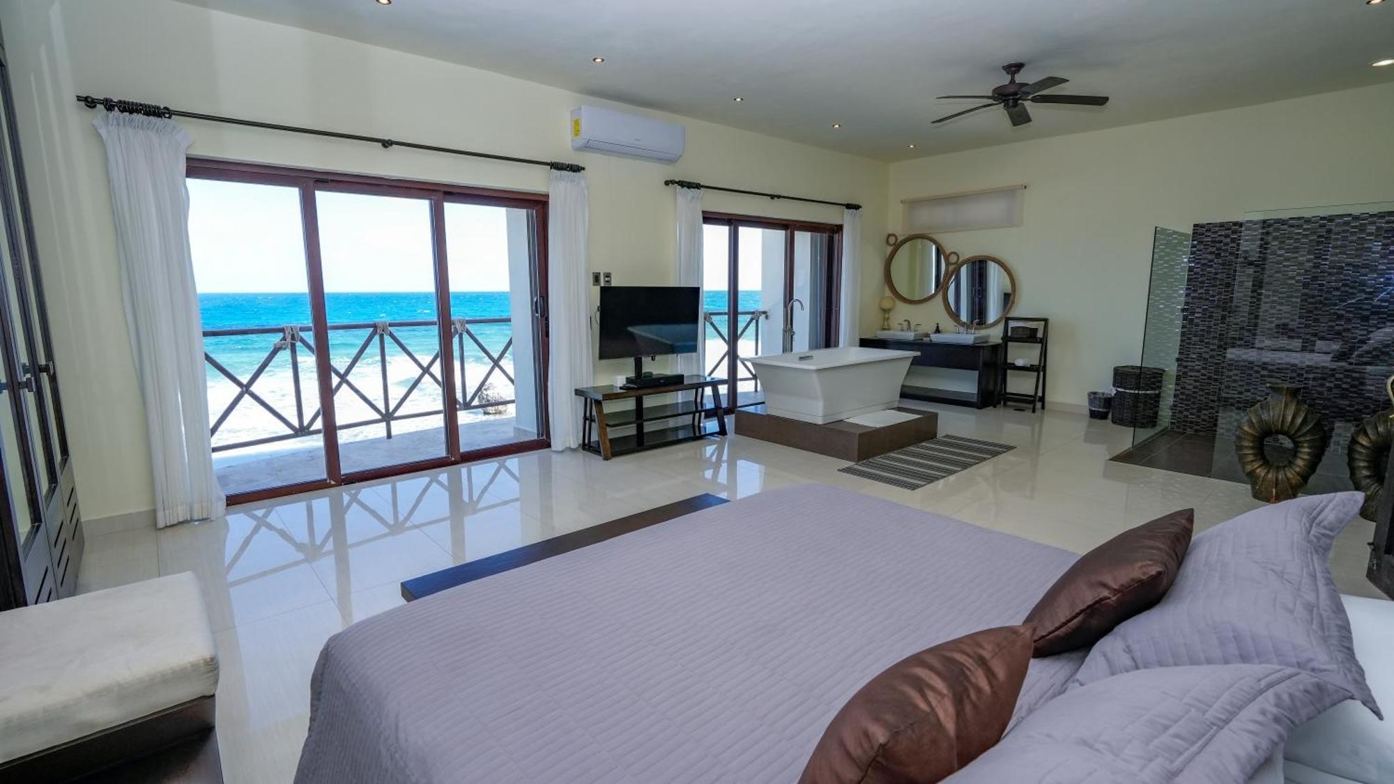 Casa Javi- Ocean Front Located Mid Isla Mujeres别墅 外观 照片
