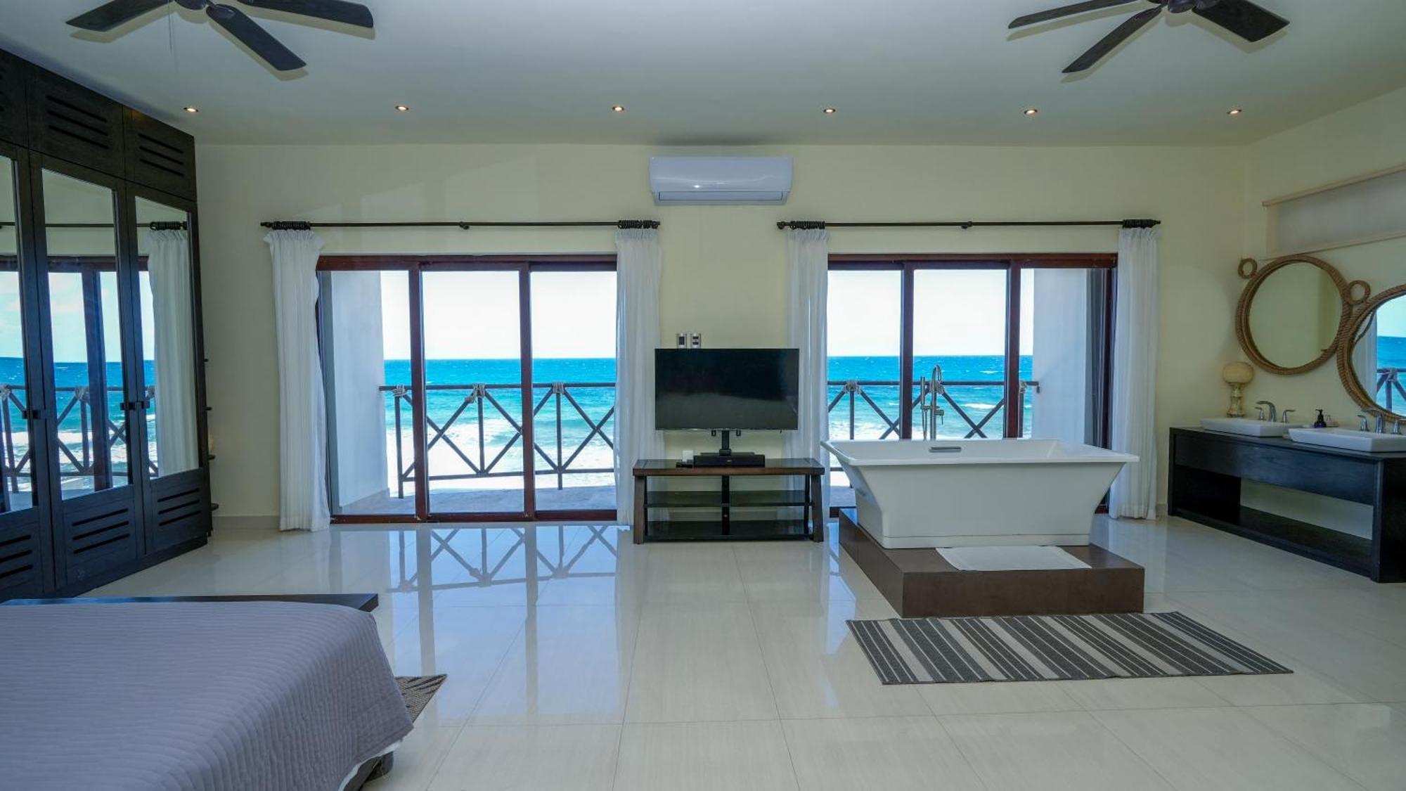 Casa Javi- Ocean Front Located Mid Isla Mujeres别墅 外观 照片