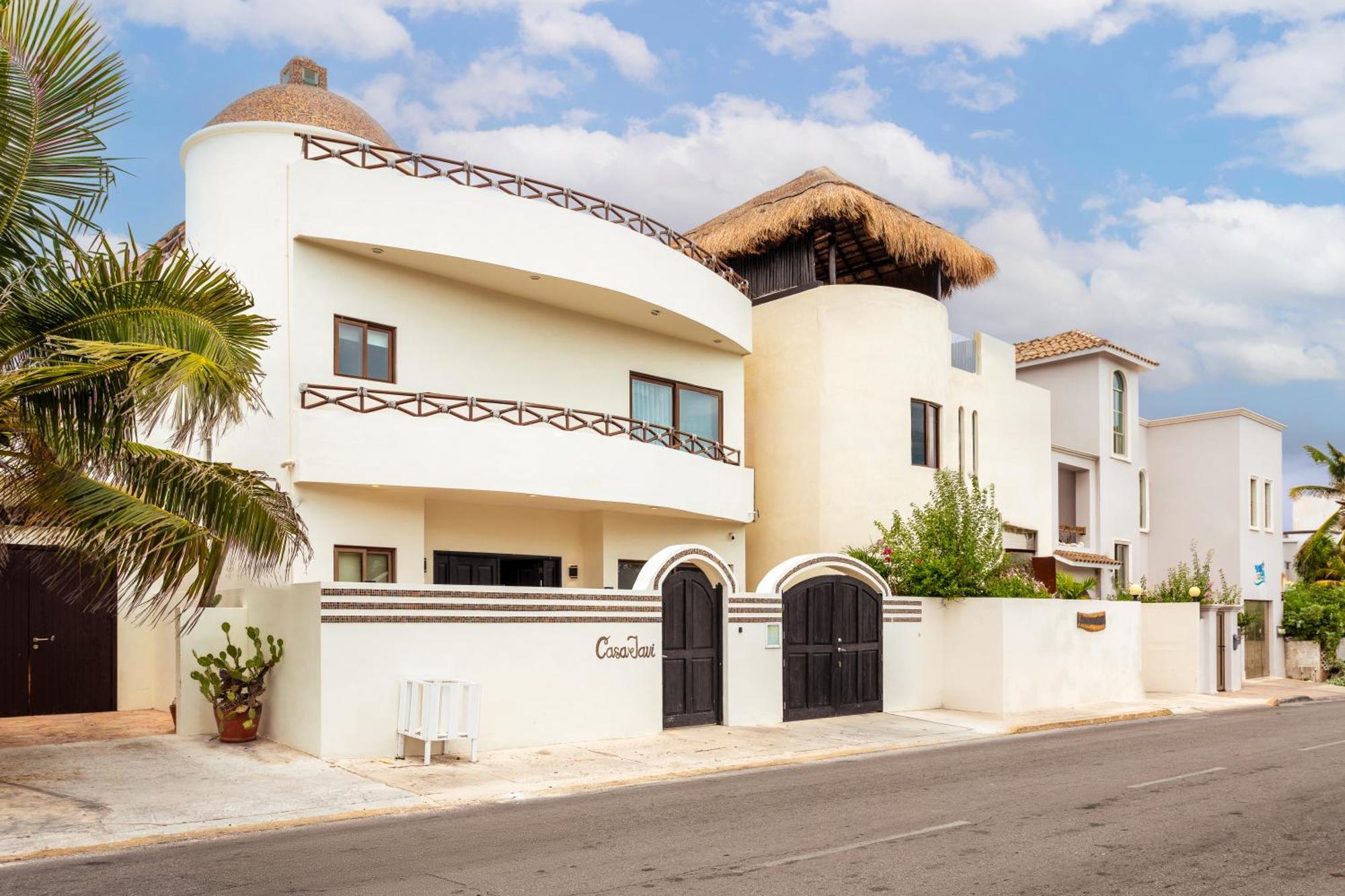 Casa Javi- Ocean Front Located Mid Isla Mujeres别墅 外观 照片