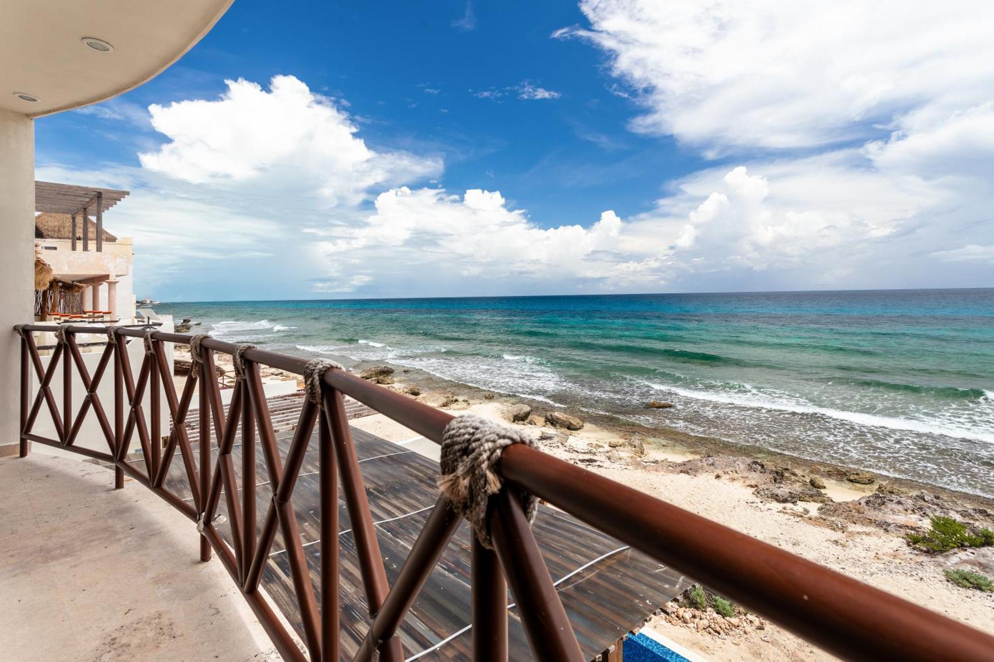 Casa Javi- Ocean Front Located Mid Isla Mujeres别墅 外观 照片