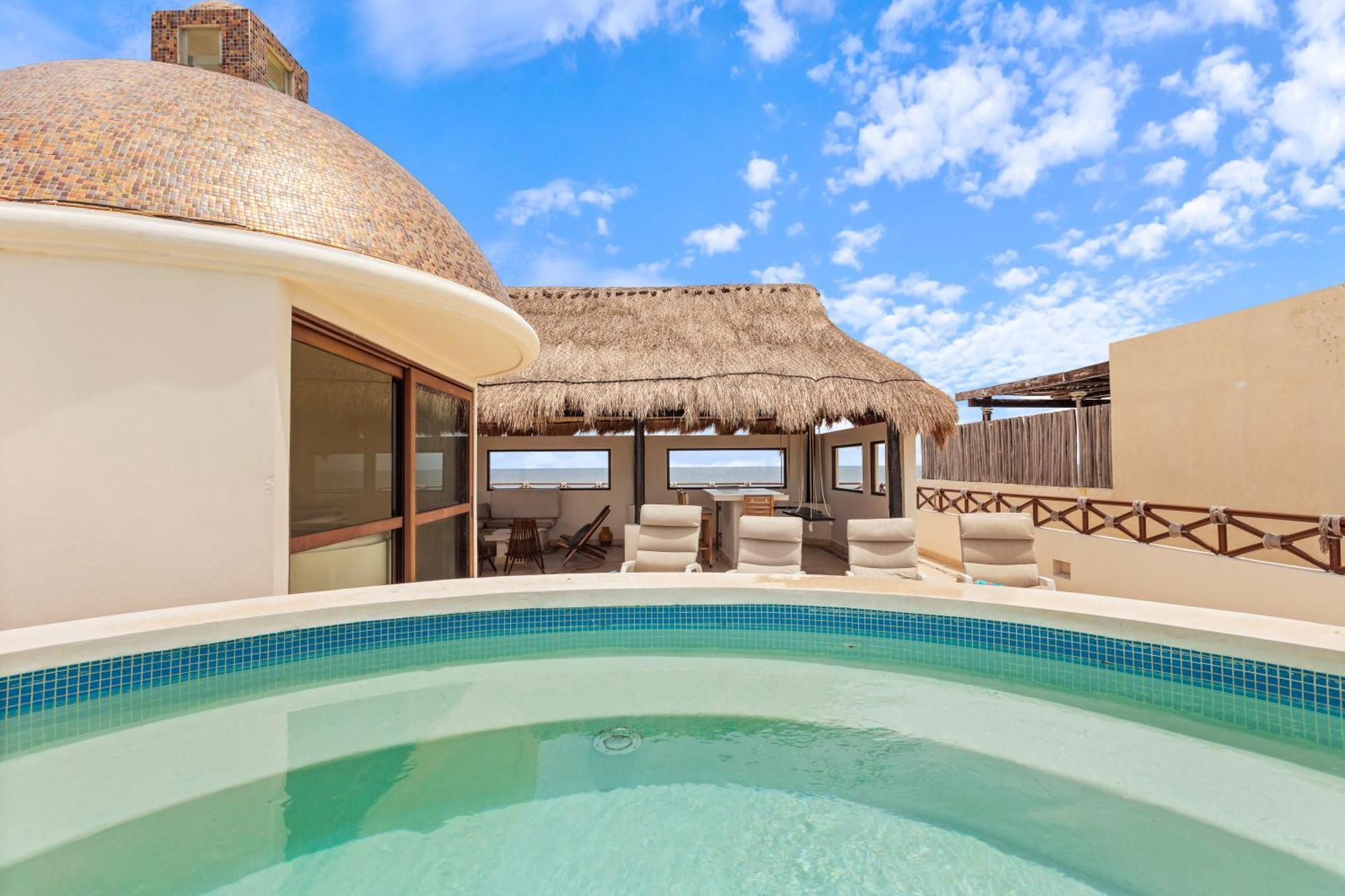 Casa Javi- Ocean Front Located Mid Isla Mujeres别墅 外观 照片